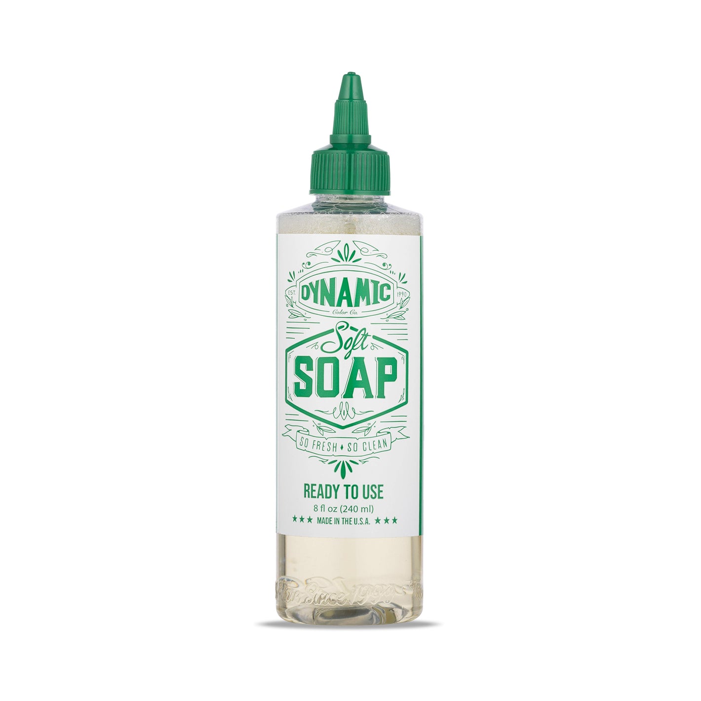 Botella Dynamic Soft Green Jabón de 8 oz