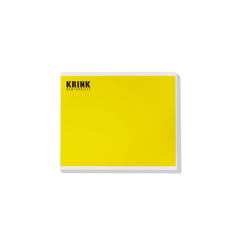 KRINK Super Permanent Stickers- Yellow