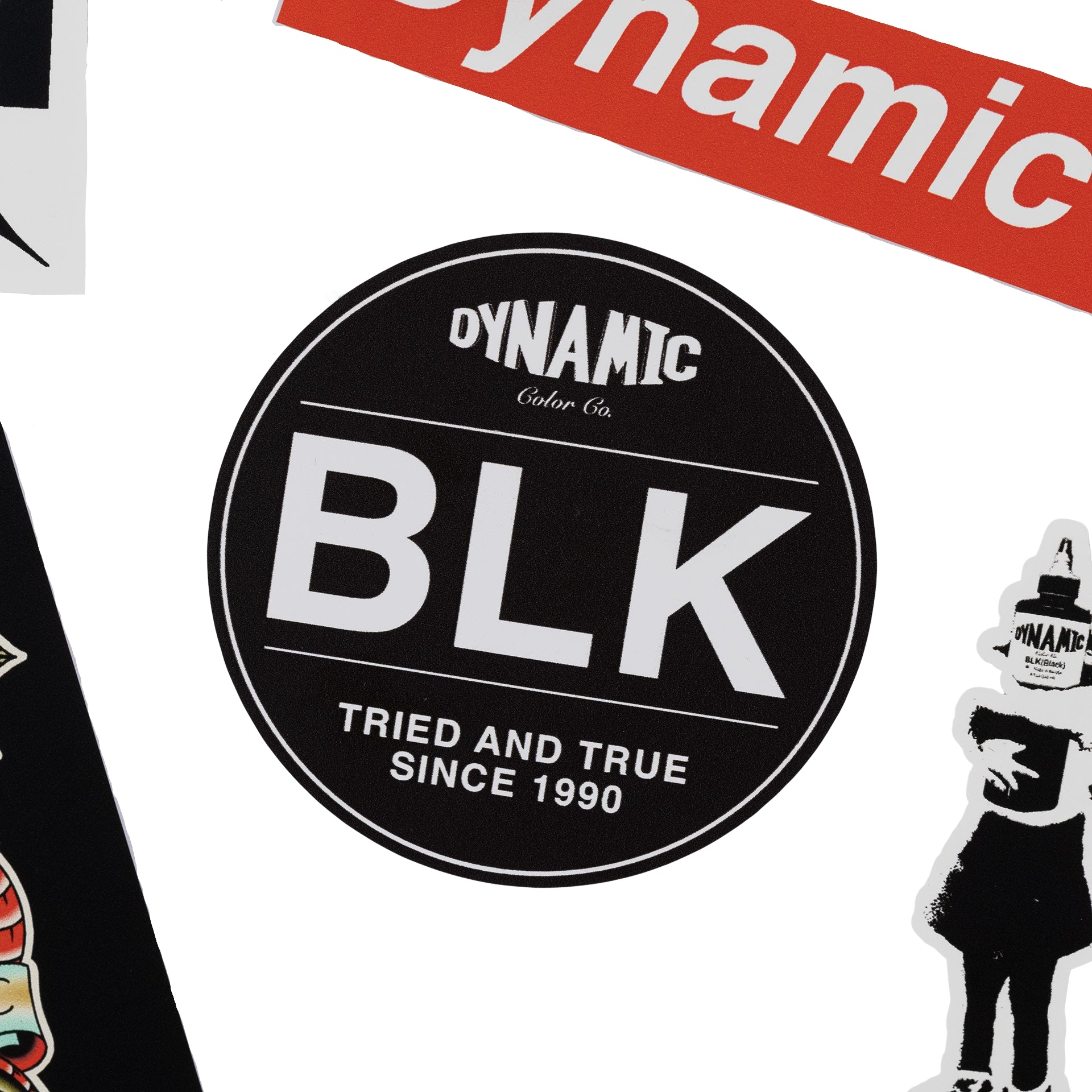 Black Ink Dynamic Sticker