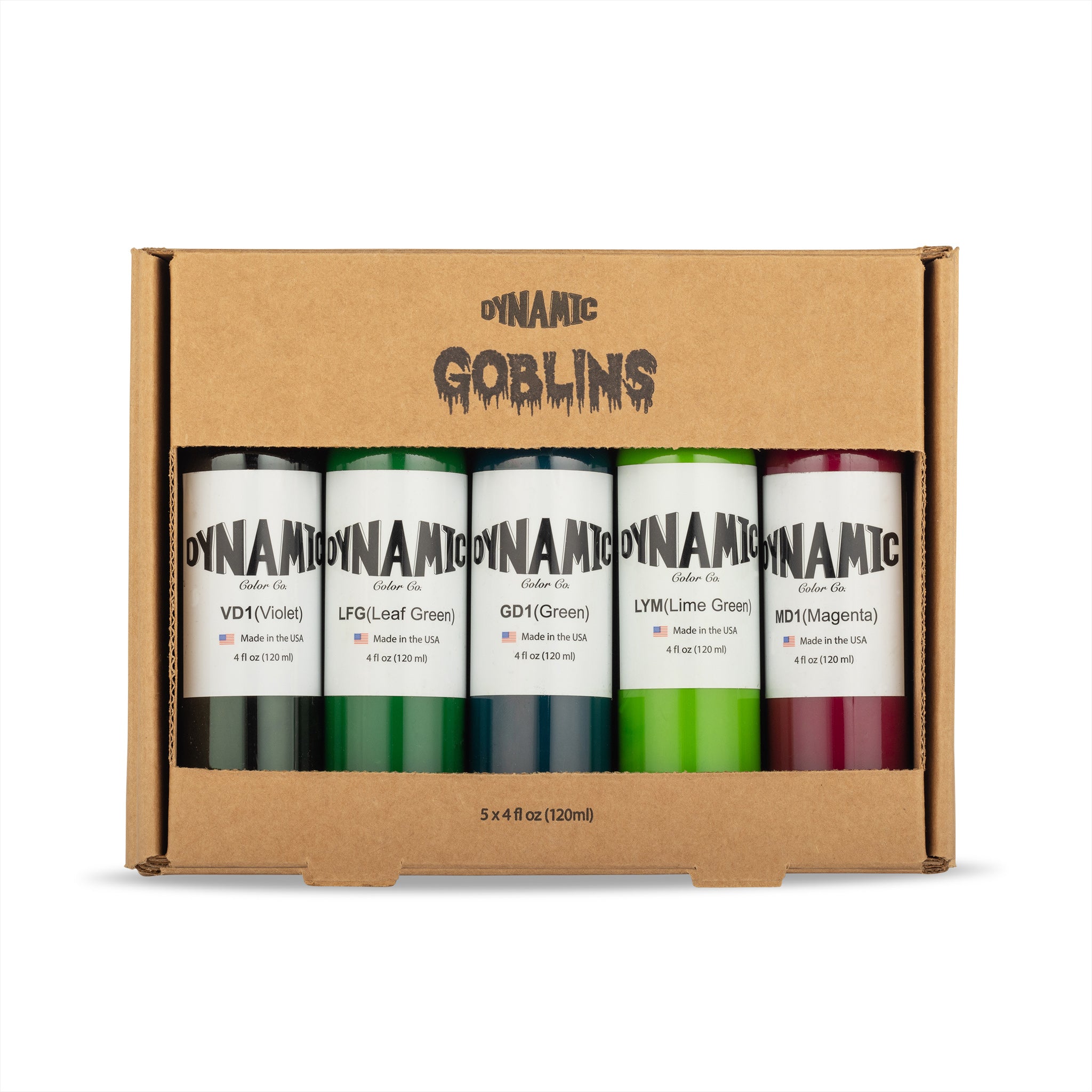 Juego de colores Dynamic Tattoo Ink Goblins 4oz