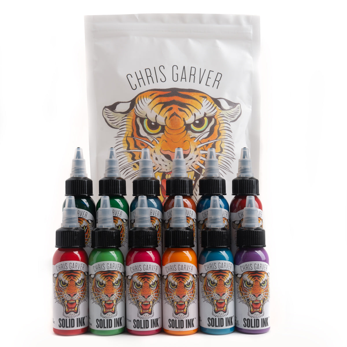 Solid Ink Set Chris Garver Color 12pc 1oz