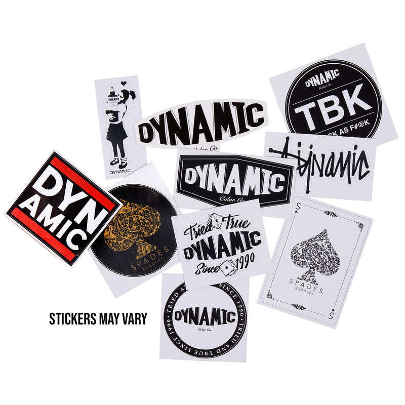 Dynamic Sticker Bomb Pack - 10 Pieces