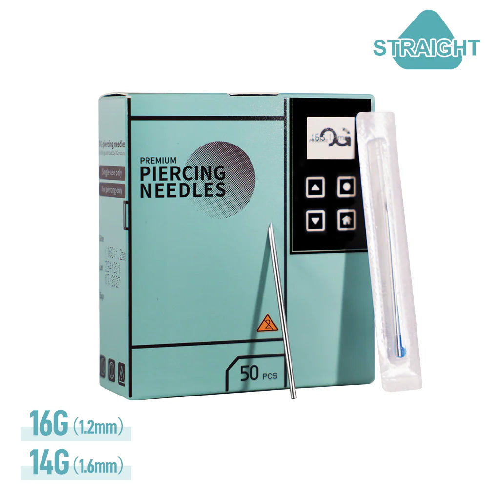 OG Straight Body Piercing Needle 50pcs