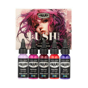 Dynamic Lush  1oz 5 Bottle Color Set