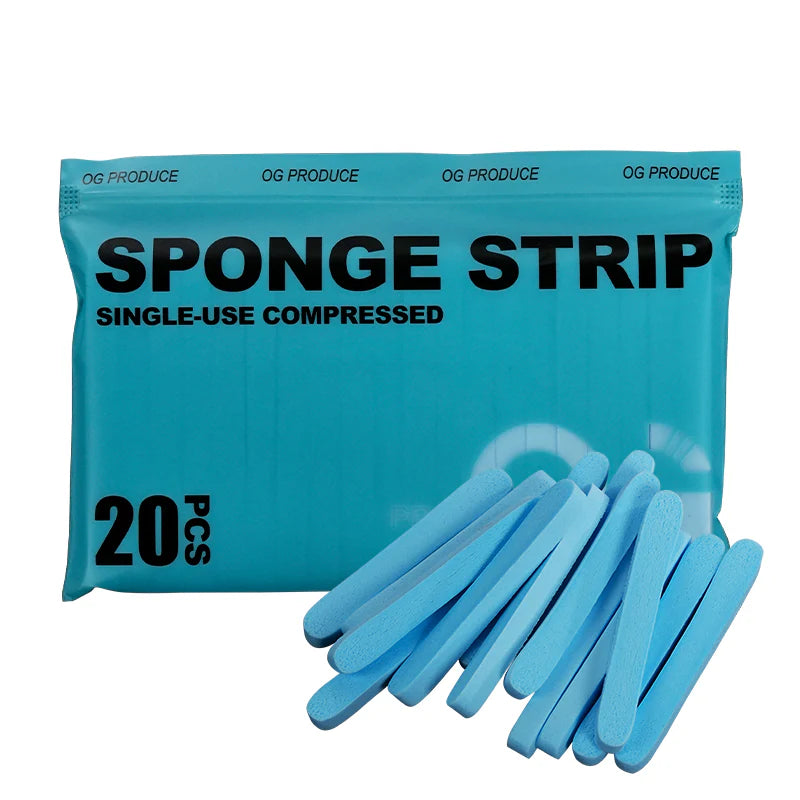 OG Single Use Compressed Sponge Strip