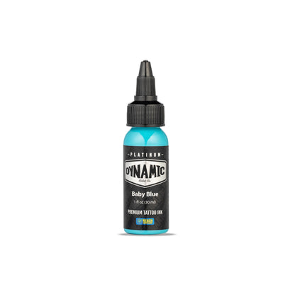 Dynamic Platinum Tattoo Ink  Baby Blue - 1oz Bottle