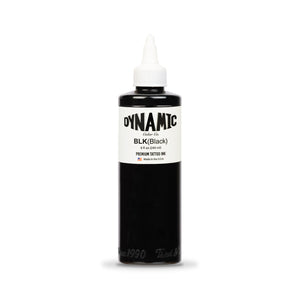 Tinta de tatuaje negra - 8 oz. Botella