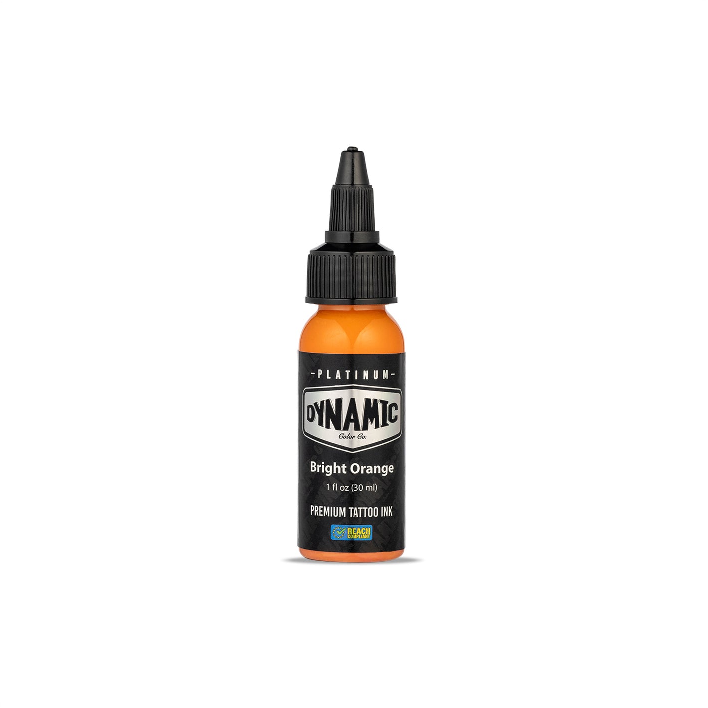 Dynamic Platinum Tattoo Ink Bright Orange - 1oz Bottle