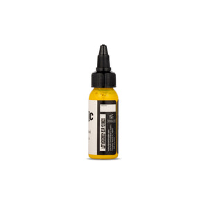 Tinta de tatuaje amarillo canario - 1 oz. Botella