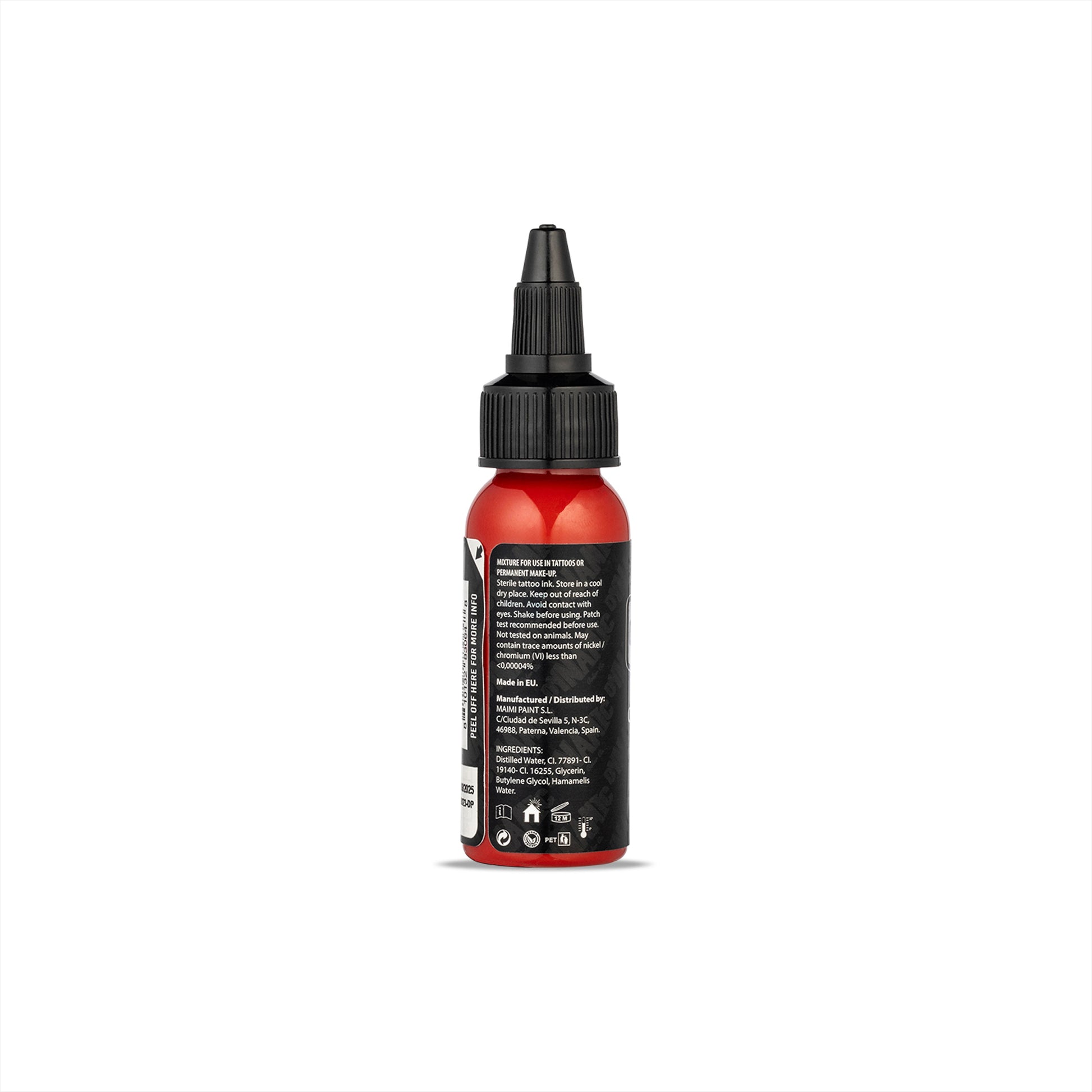 Dynamic Platinum Tattoo Ink Candy Apple Red - 1oz Bottle