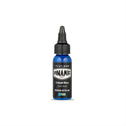 Dynamic Platinum Tattoo Ink Cobalt Blue - 1oz Bottle