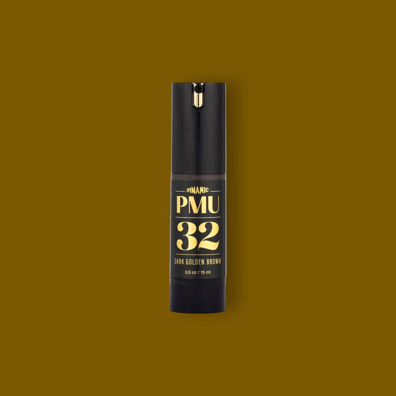 Dynamic PMU 32 Dark Golden Brown Pigment .5oz (15 ml)