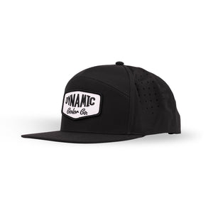 Dynamic 7 Panel Hat - Black