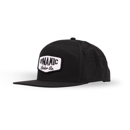 Dynamic 7 Panel Hat - Black
