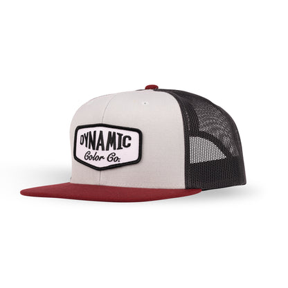 Dynamic Wool Trucker Charcoal and Cardinal