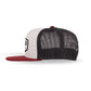 Dynamic Wool Trucker Charcoal and Cardinal