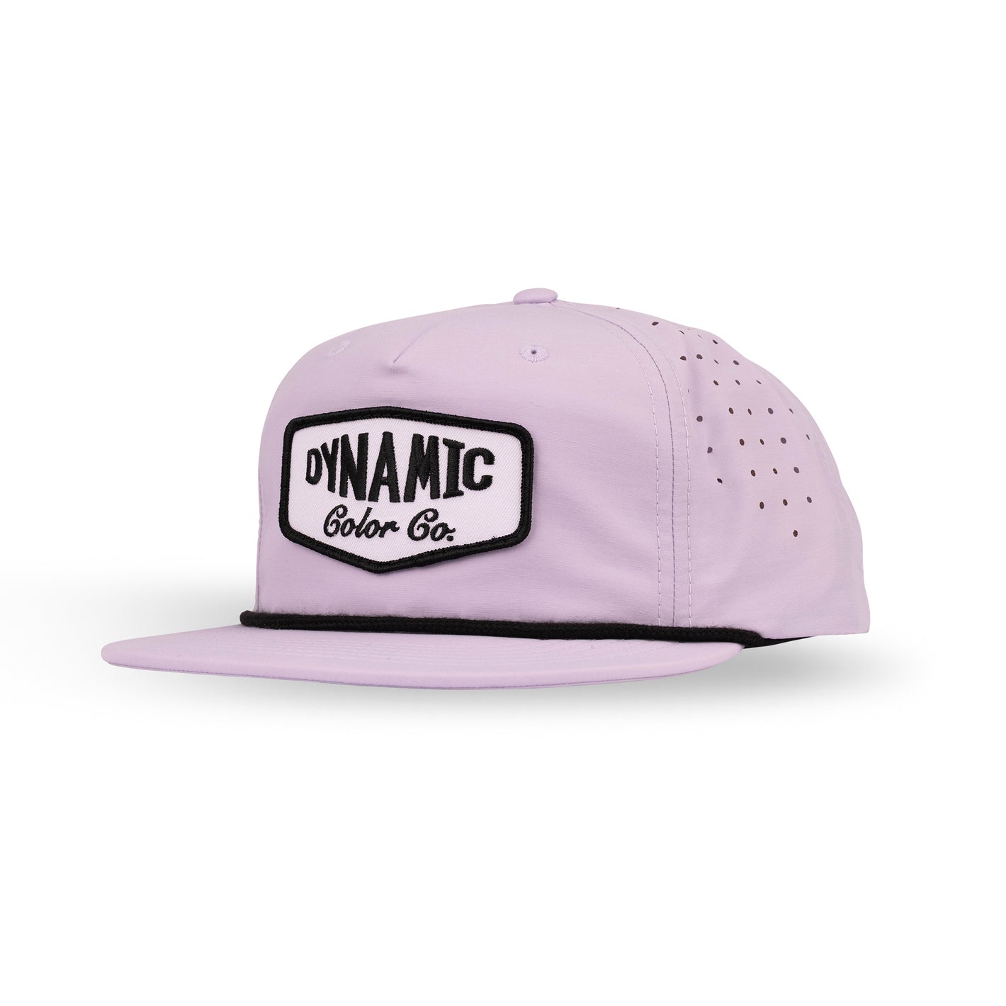Dynamic Performance Pinch Front 5 Panel Snapback Hat – Purple