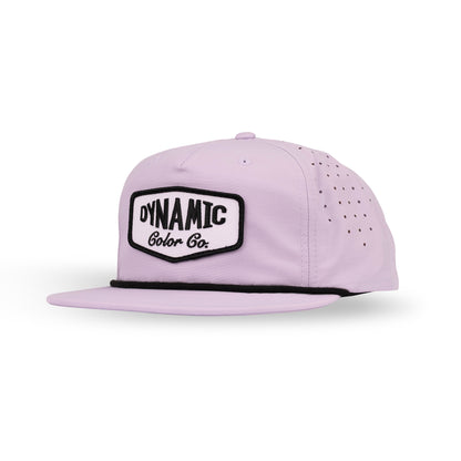 Dynamic Performance Pinch Front 5 Panel Snapback Hat – Purple