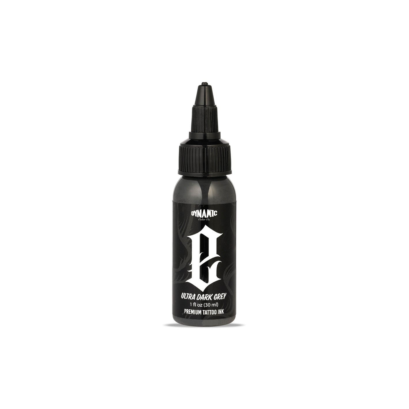 Dynamic Smoke E - Ultra Dark Grey 1oz Bottle