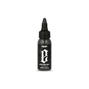 Dynamic Smoke E - Ultra Dark Grey 1oz Bottle