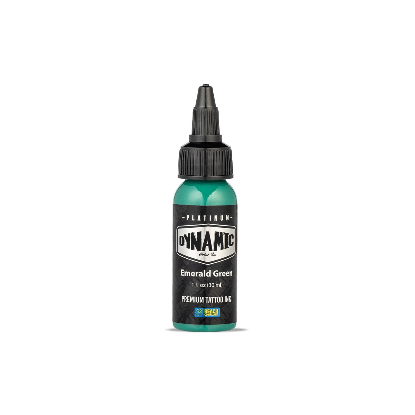 Dynamic Platinum Tattoo Ink Emerald Green  - 1oz Bottle