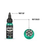 Dynamic Platinum Tattoo Ink Emerald Green  - 1oz Bottle