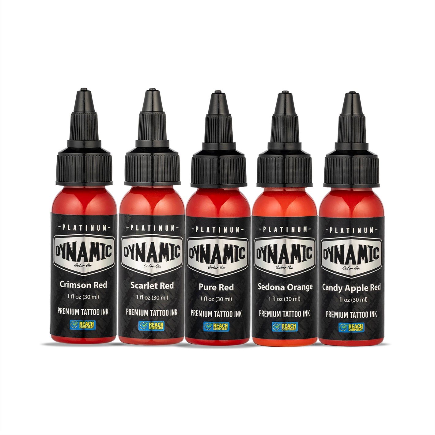 Dynamic Platinum Envy 1oz 5 Bottle Color Set