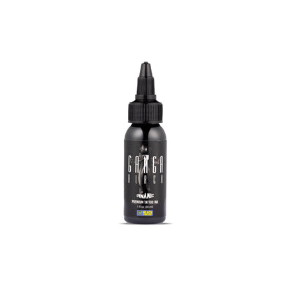 Dynamic Ganga Black Tattoo Ink - 1 oz. Bottle