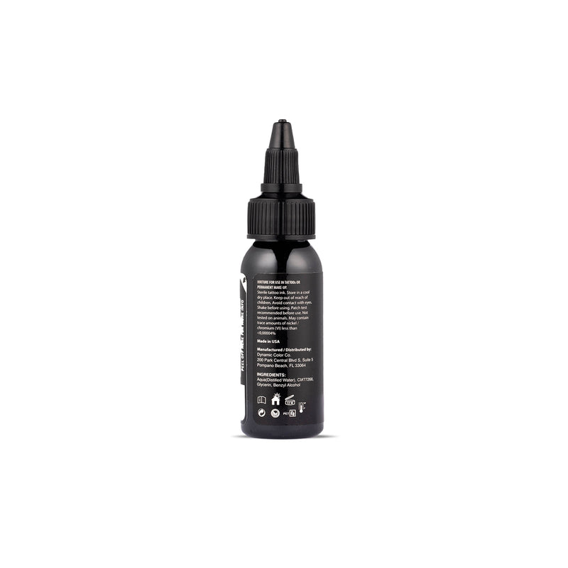 Dynamic Ganga Black Tattoo Ink - 1 oz. Bottle