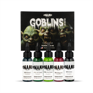 Juego de colores Dynamic Tattoo Ink Goblins 1oz