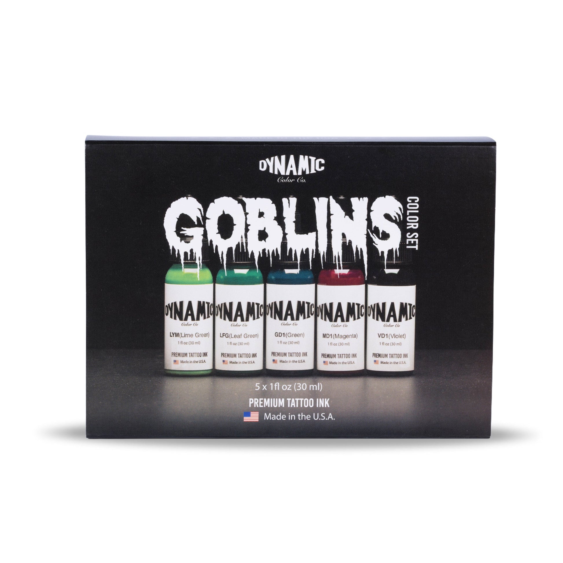 Dynamic Tattoo Ink Goblins 1oz Color Set Dynamic Color
