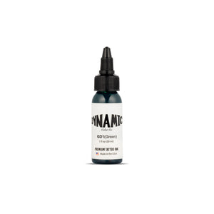 Dynamic Tattoo Ink Grün - 1 oz. Flasche