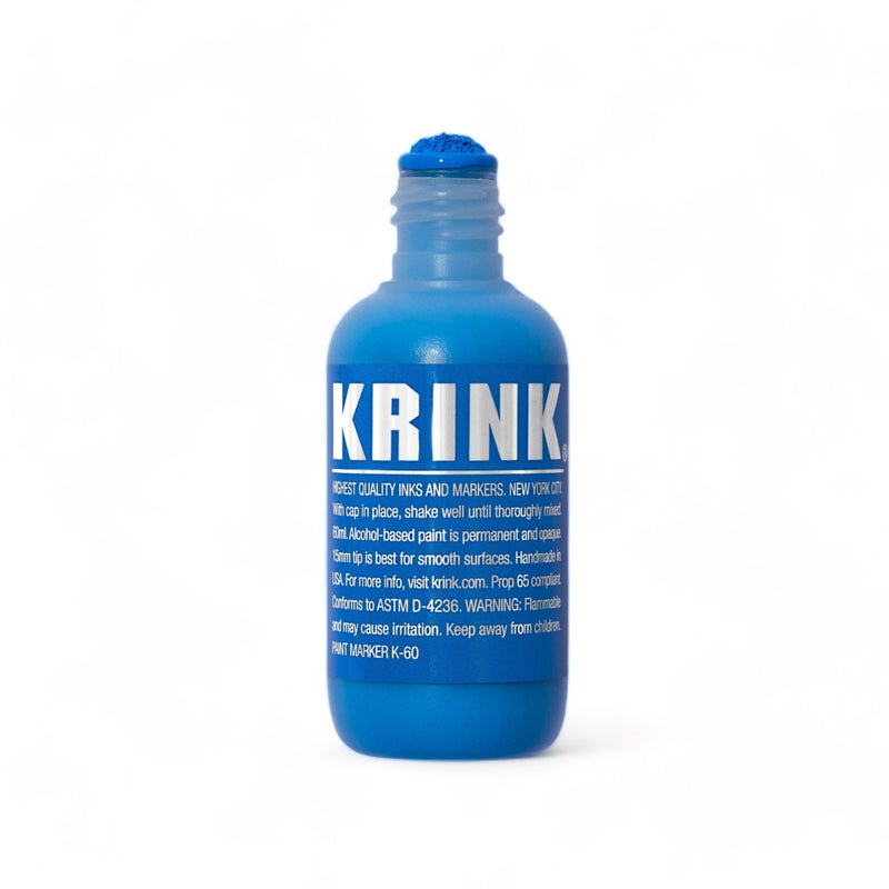 KRINK K-60 Light Blue Paint Marker