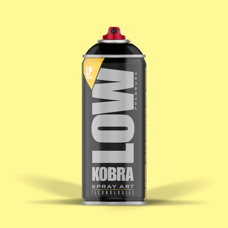 Kobra - Light Yellow - Low Pressure Spray Paint - (400 ml)
