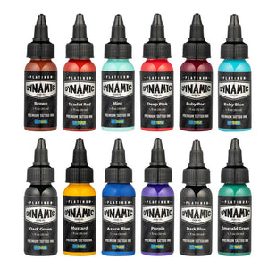 Dynamic Platinum Fantasy 1oz 12 Bottle Color Set