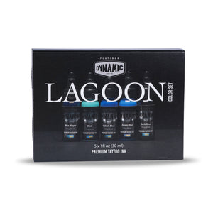 Lagoon by Dynamic Platinum 1oz 5 Bottle Color Set Dynamic Color