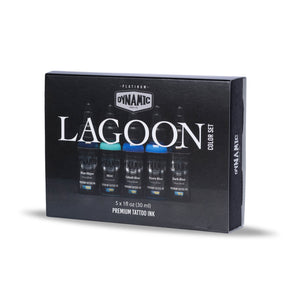 Lagoon by Dynamic Platinum 1oz 5 Bottle Color Set Dynamic Color