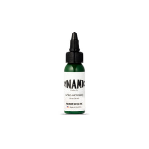 Dynamic Tattoo Ink Blattgrün - 1 oz Flasche