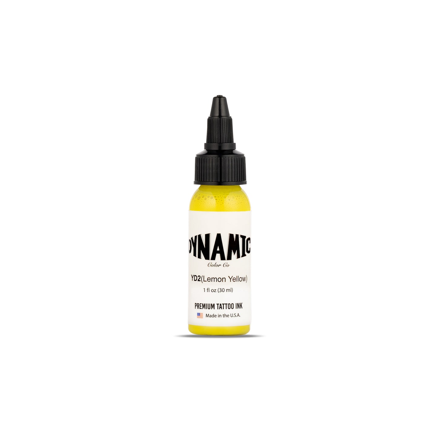 Dynamic Tattoo Ink Lemon Yellow - 1 oz. Bottle