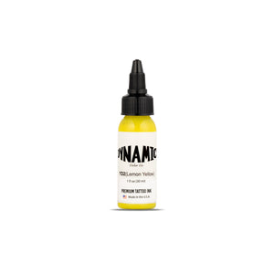 Dynamic Tattoo Ink Lemon Yellow - 1 oz. Bottle