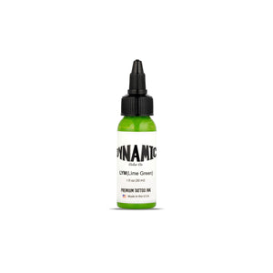 Dynamic Tattoo Ink Lime Green - 1 oz Flasche