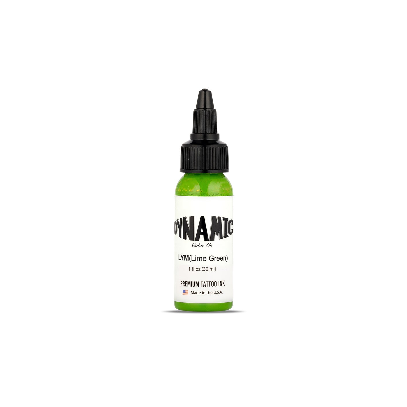 Dynamic Tattoo Ink Lime Green - 1 oz. Bottle