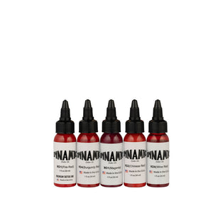Dynamic Tattoo Ink Lips and Roses 1oz Color Set