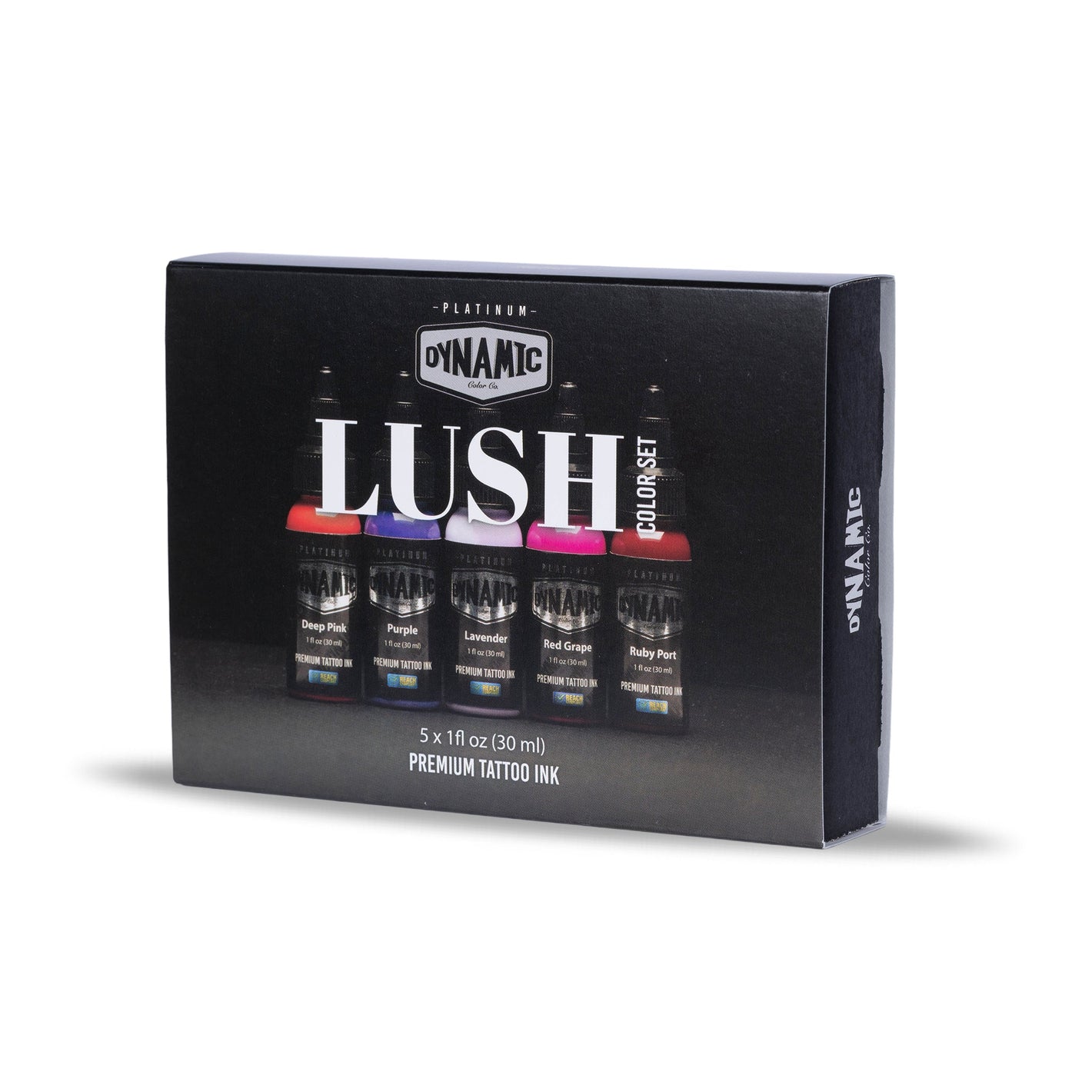 Dynamic Lush 1oz 5 Bottle Color Set Dynamic Color