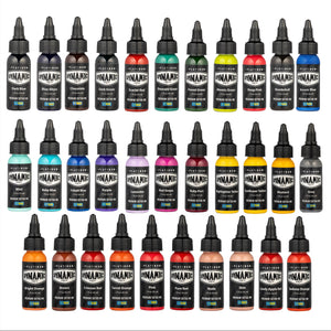 Dynamic Platinum Master Collection Tattoo-Tinte, 32 Farben, Set – 28 ml Flaschen
