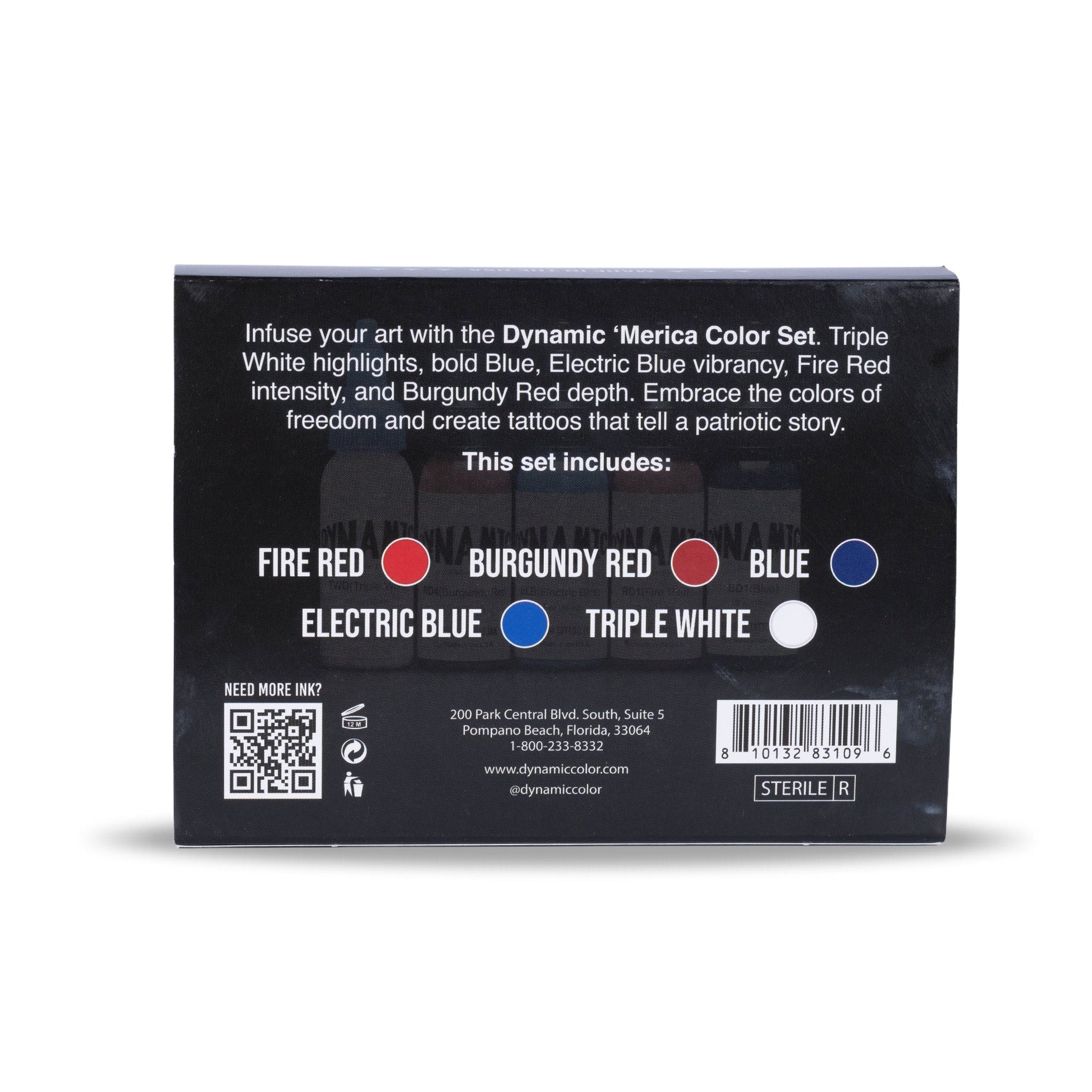 Dynamic Merica 1oz Color Set Dynamic Color