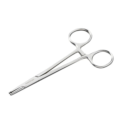 5" Stainless Steel Forceps with Notched Tips By Jason Coale Painful Pleasures