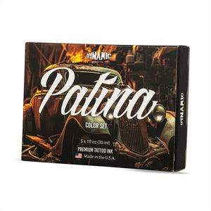 Dynamic Tattoo Ink Patina 1oz Color Set