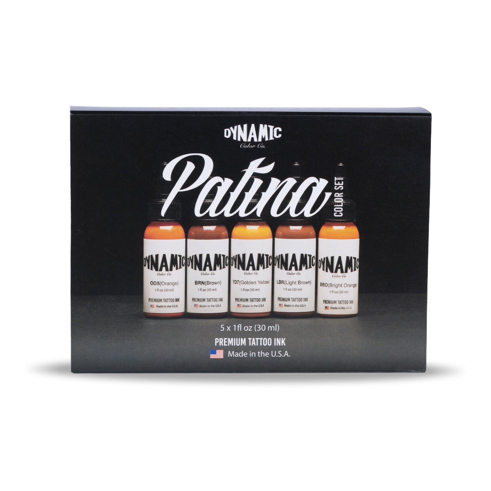 Dynamic Tattoo Ink Patina 1oz Color Set Dynamic Color