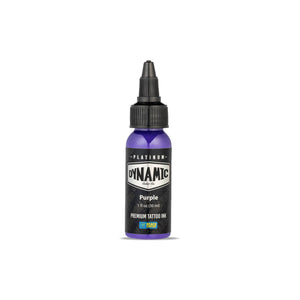 Dynamic Platinum Tattoo Ink Purple  - 1oz Bottle